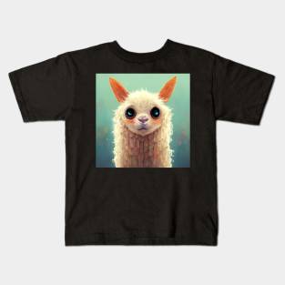 Why so sad Little Llama? Kids T-Shirt